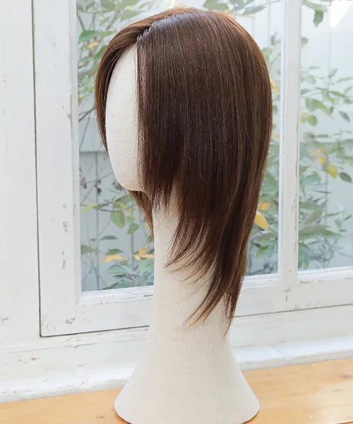 �ō����̐l��(���~�[) 100%�̃E�B�b�O ��×p�E�B�b�O�E���~�[/�v���~�A���i�l��100%�E����A���j/�V���[�g/�m�[�J�b�g20cm